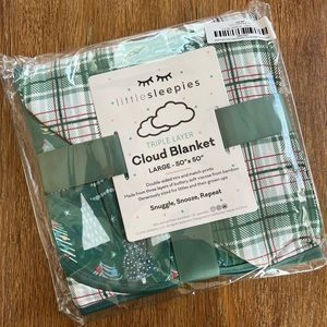 Little Sleepies Christmas blanket